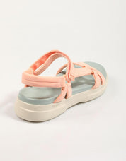 SANDALIAS WALKIN PITAS CLAIRE en color Naranja