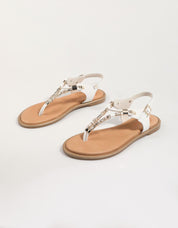 SANDALIAS PORRONET 3112 en color Blanco