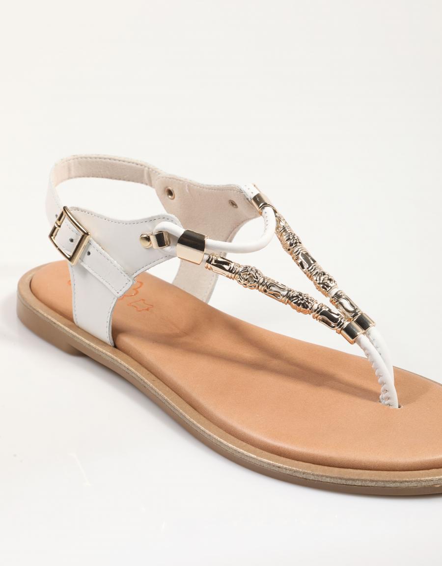 SANDALIAS PORRONET 3112 en color Blanco