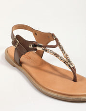 SANDALIAS PORRONET 3112 en color Marron