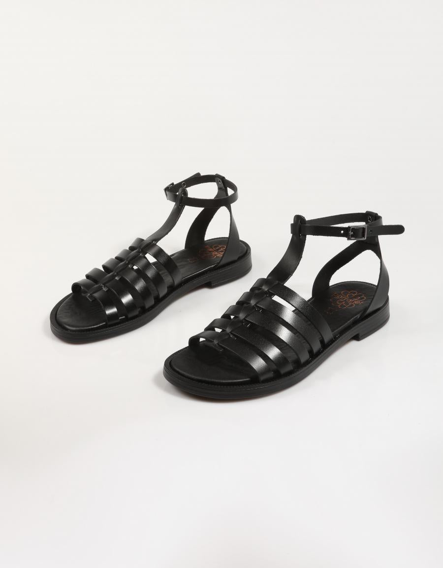 SANDALIAS PORRONET 3127 en color Negro