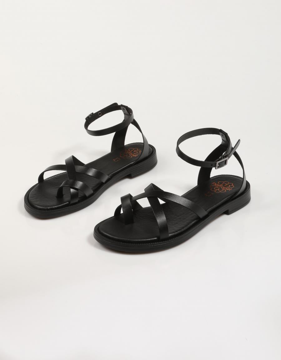 SANDALIAS PORRONET 3131 en color Negro
