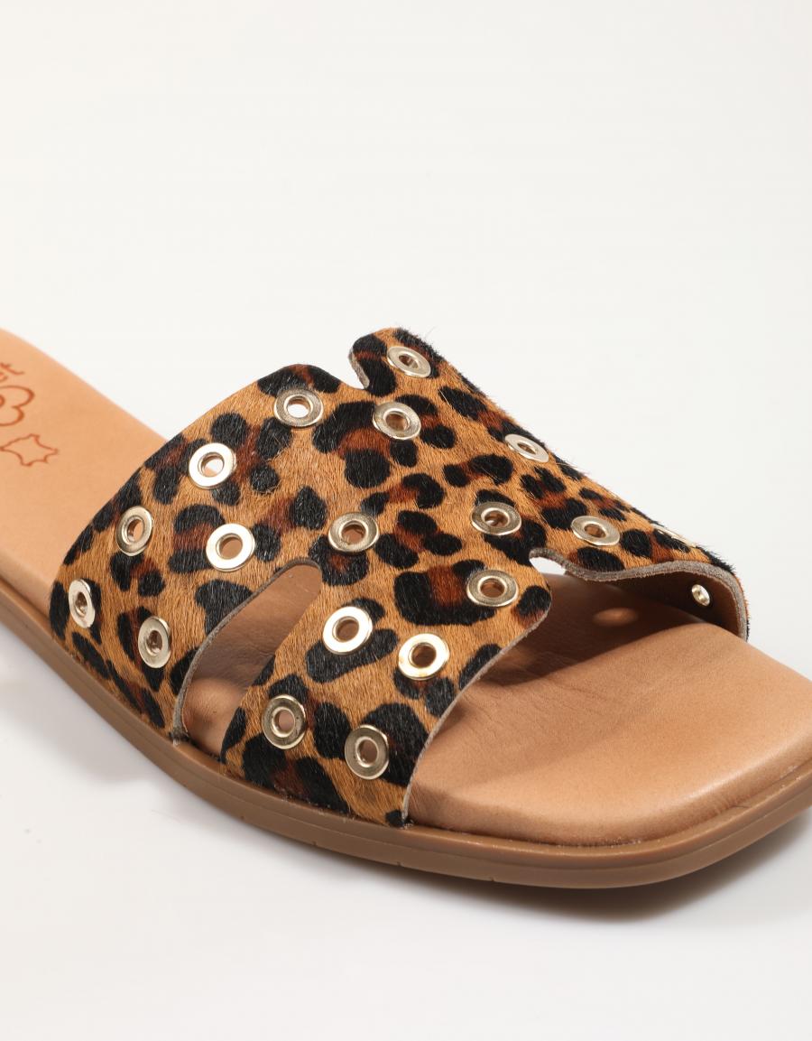 SANDALIAS PORRONET 3117 en color Marron