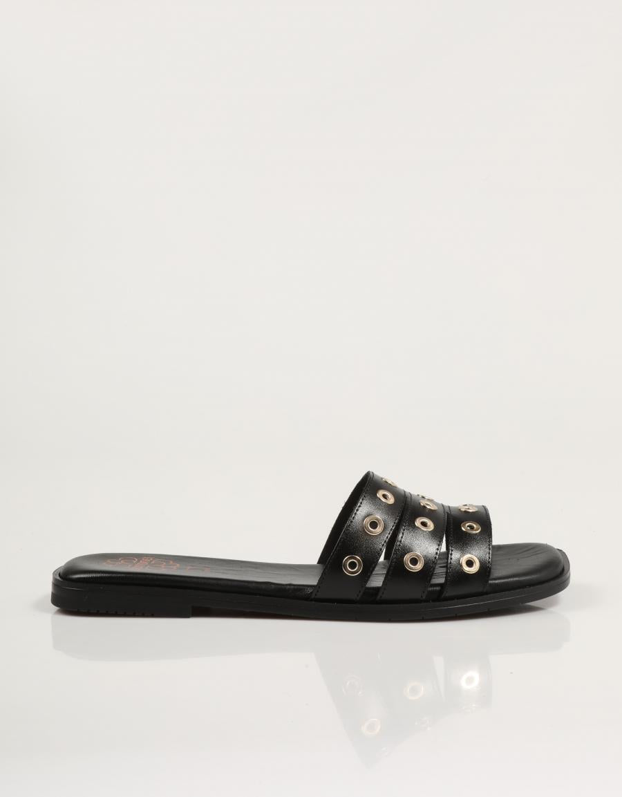 SANDALIAS PORRONET 3119 en color Negro