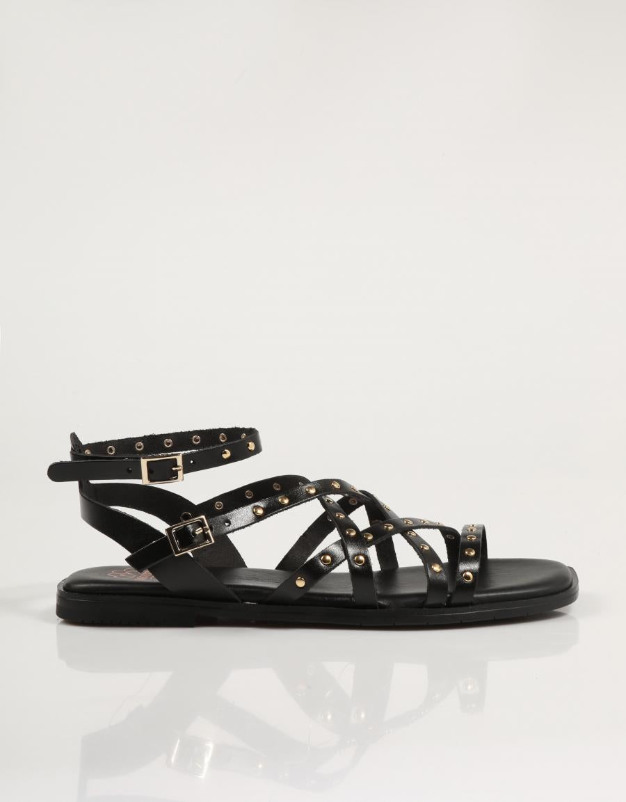 SANDALIAS PORRONET 3122 en color Negro