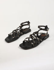 SANDALIAS PORRONET 3122 en color Negro