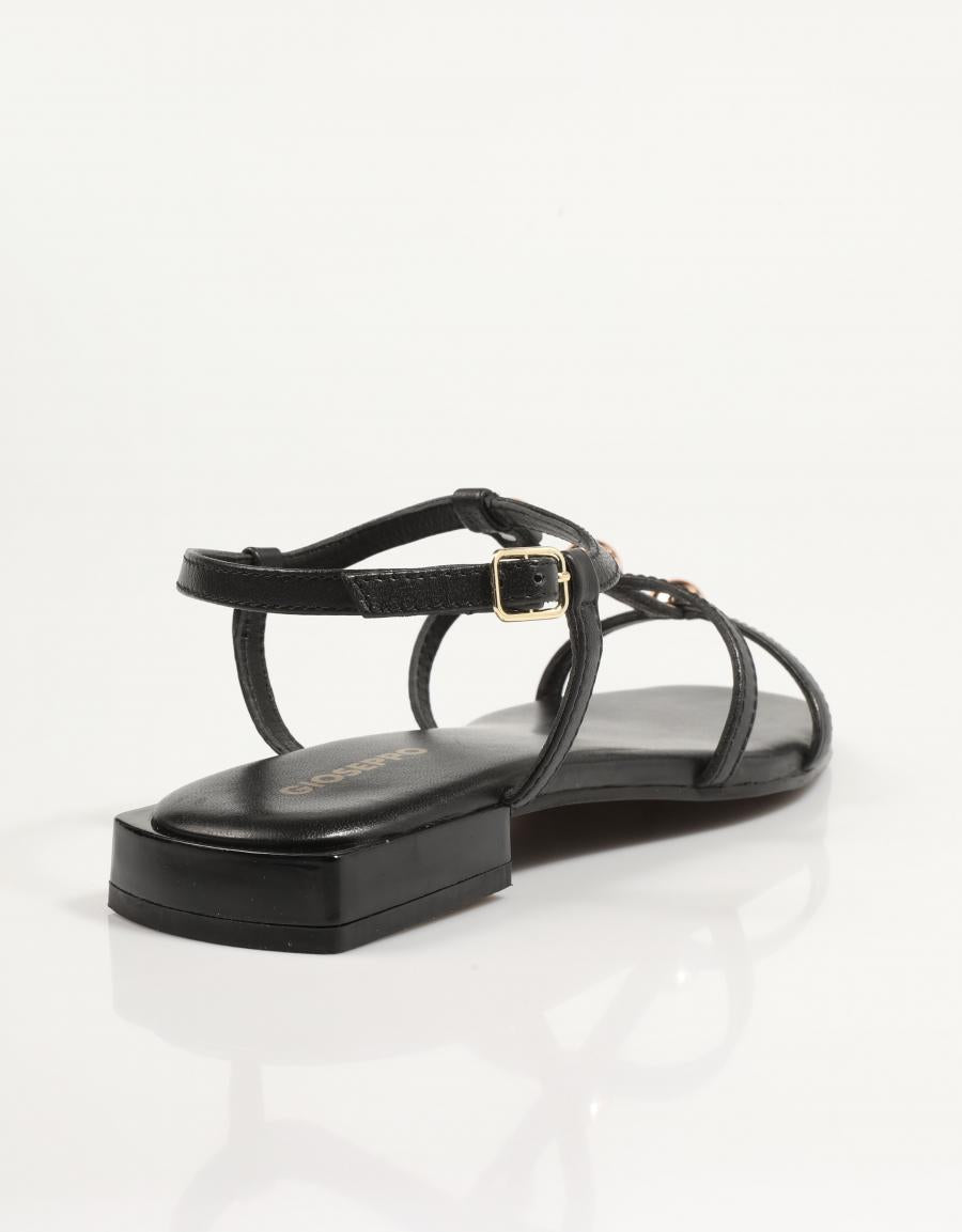 SANDALIAS GIOSEPPO STINTETT 75076 P en color Negro