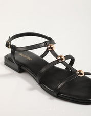 SANDALIAS GIOSEPPO STINTETT 75076 P en color Negro