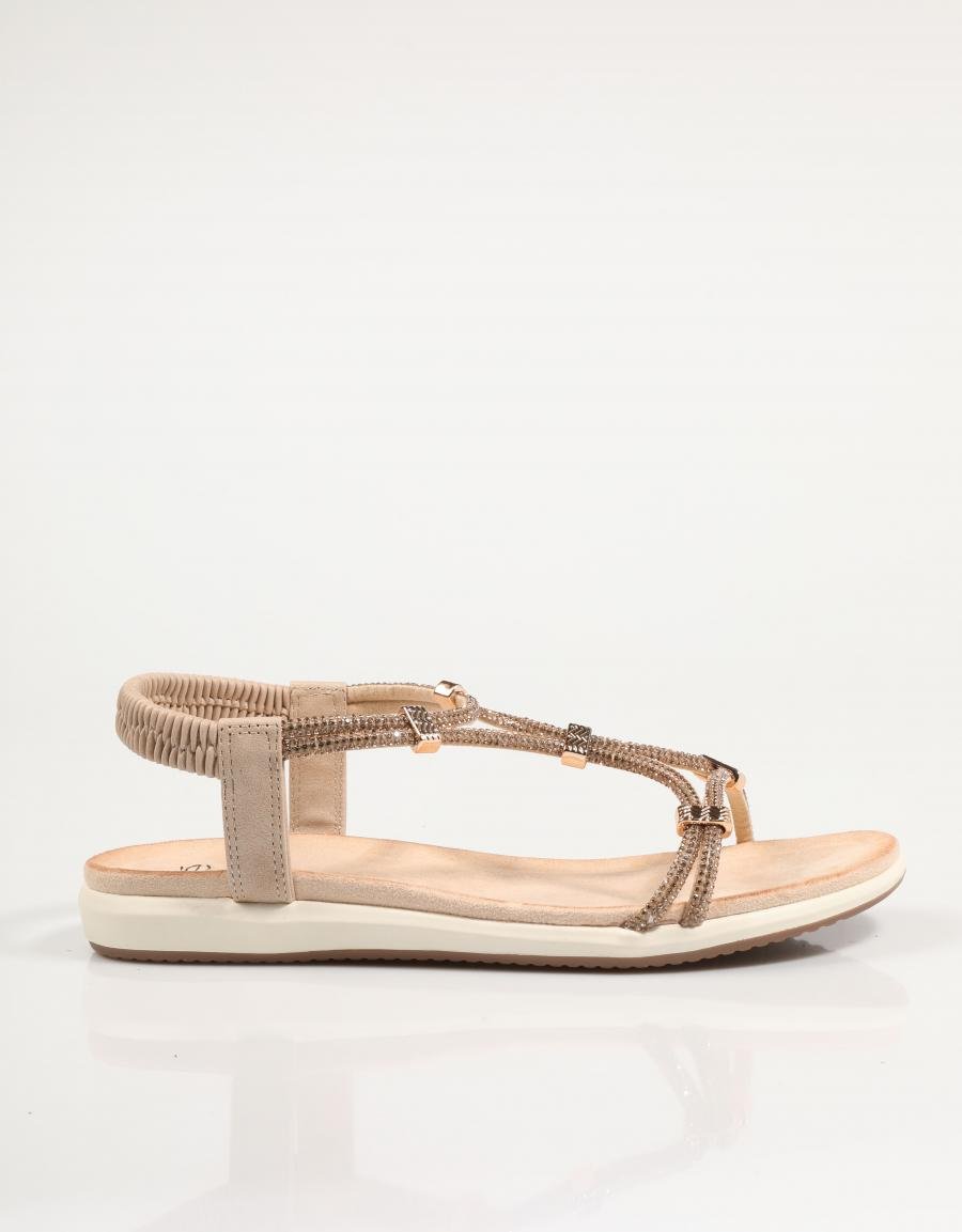 SANDALIAS EXE BZX63164 RR2 en color Oro