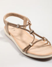 SANDALIAS EXE BZX63164 RR2 en color Oro