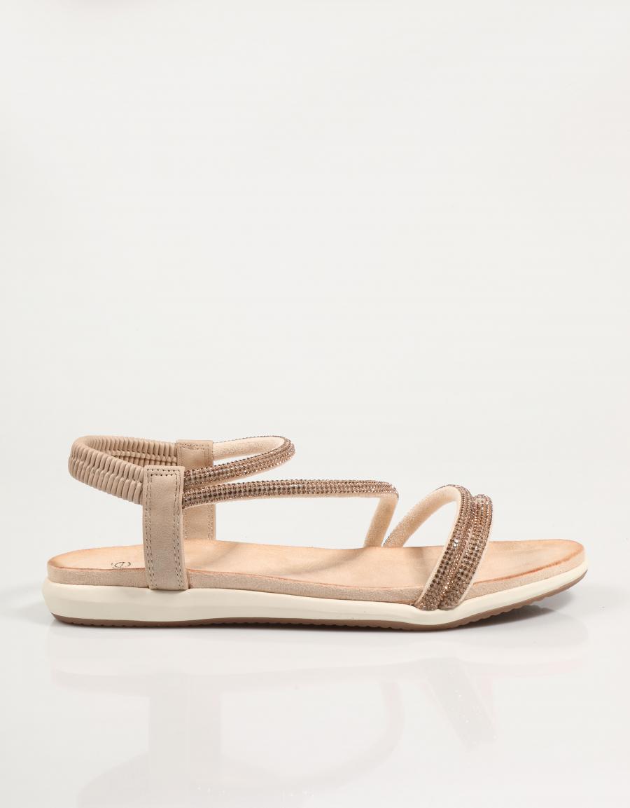 SANDALIAS EXE BZX63164-RR1 en color Oro