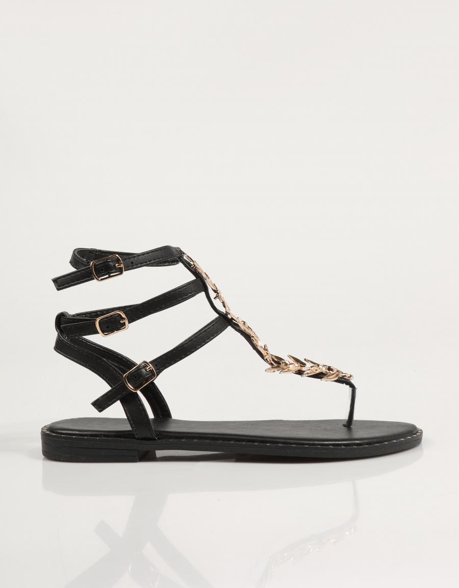 SANDALIAS EXE P4015 7 en color Negro
