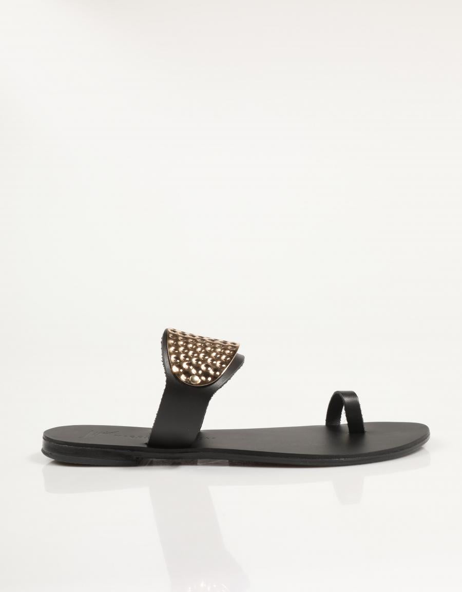 SANDALIAS NICOLAS LAINAS 242 en color Negro