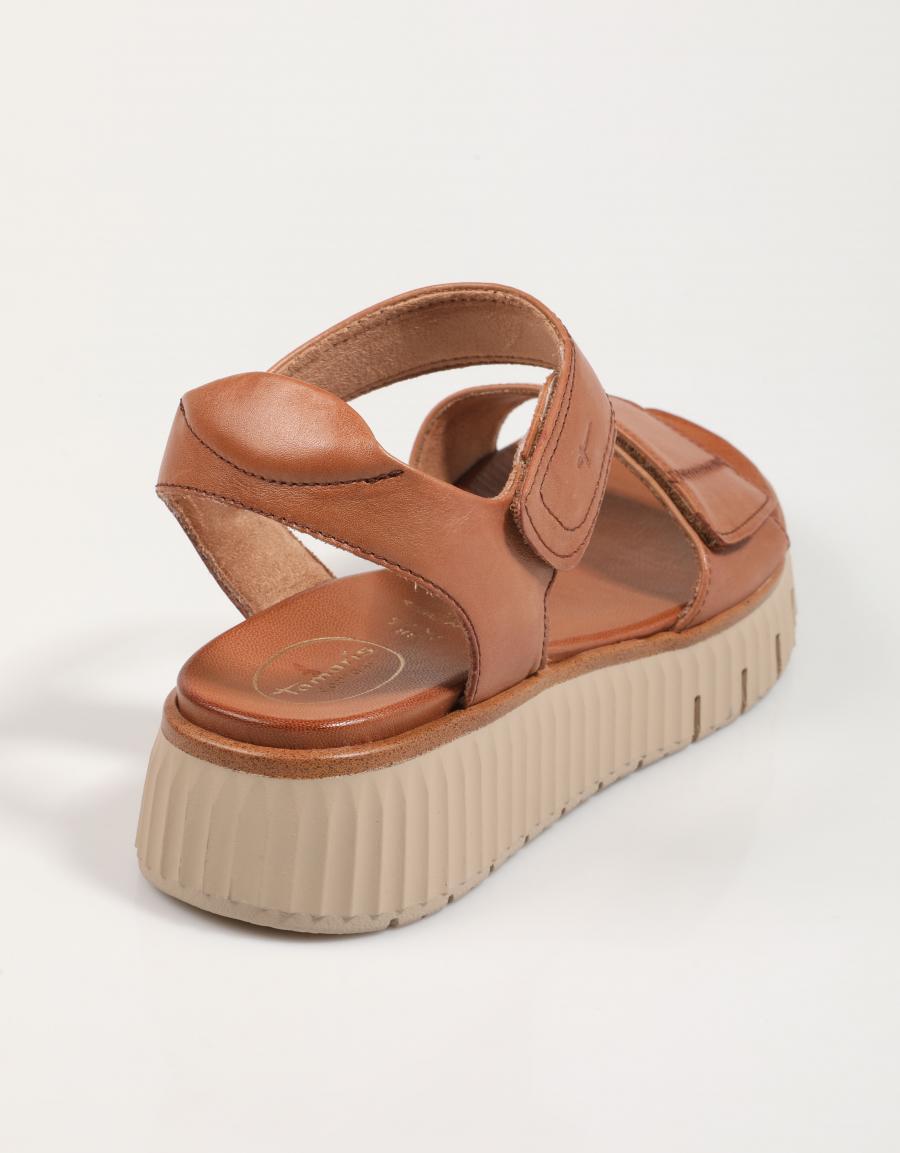 SANDALIAS TAMARIS 88720 44 en color Cuero