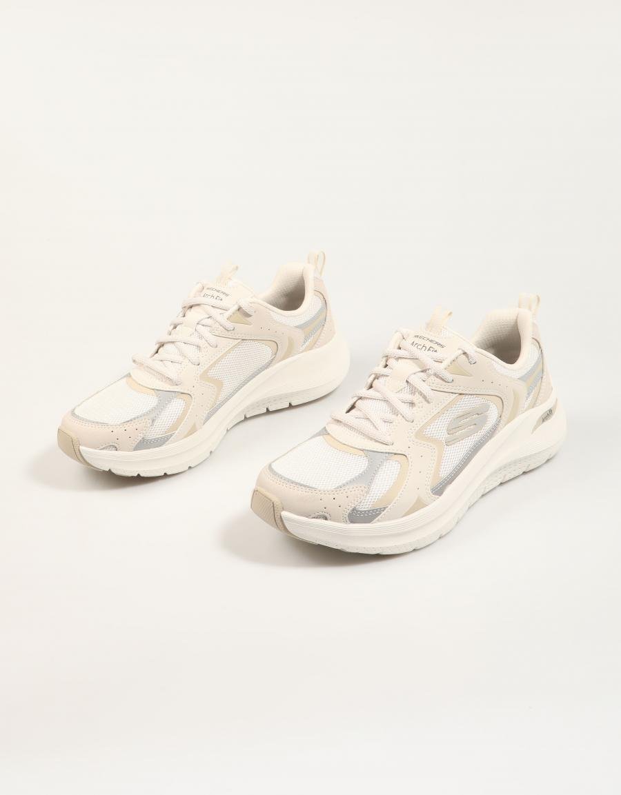 ZAPATILLAS SKECHERS ARCH FIT 2 0 VINTAGE LUXE en color Beige