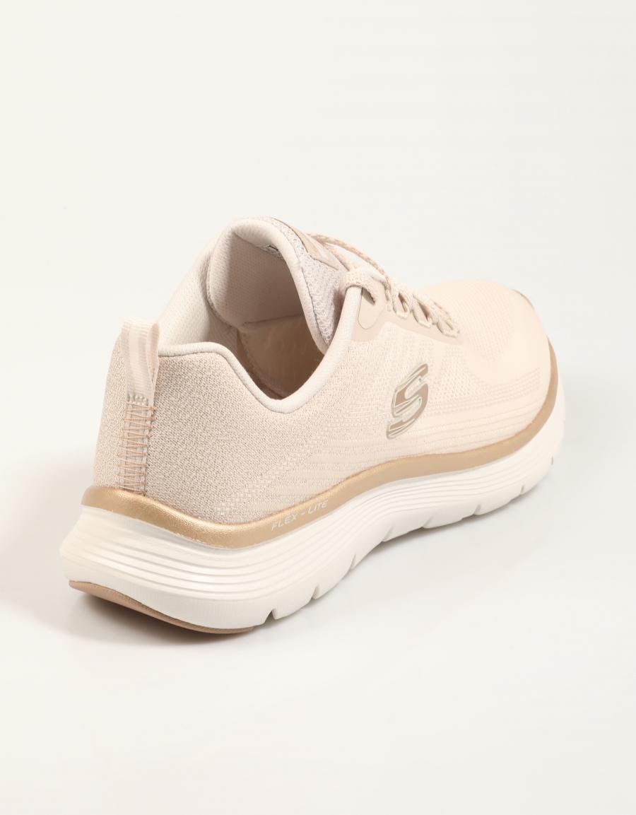 ZAPATILLAS SKECHERS FLEX APPEAL 5 0 en color Beige