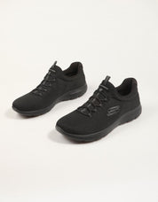 ZAPATILLAS SKECHERS SUMMITS SUMMER BLUSH en color Negro