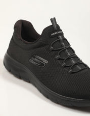 ZAPATILLAS SKECHERS SUMMITS SUMMER BLUSH en color Negro