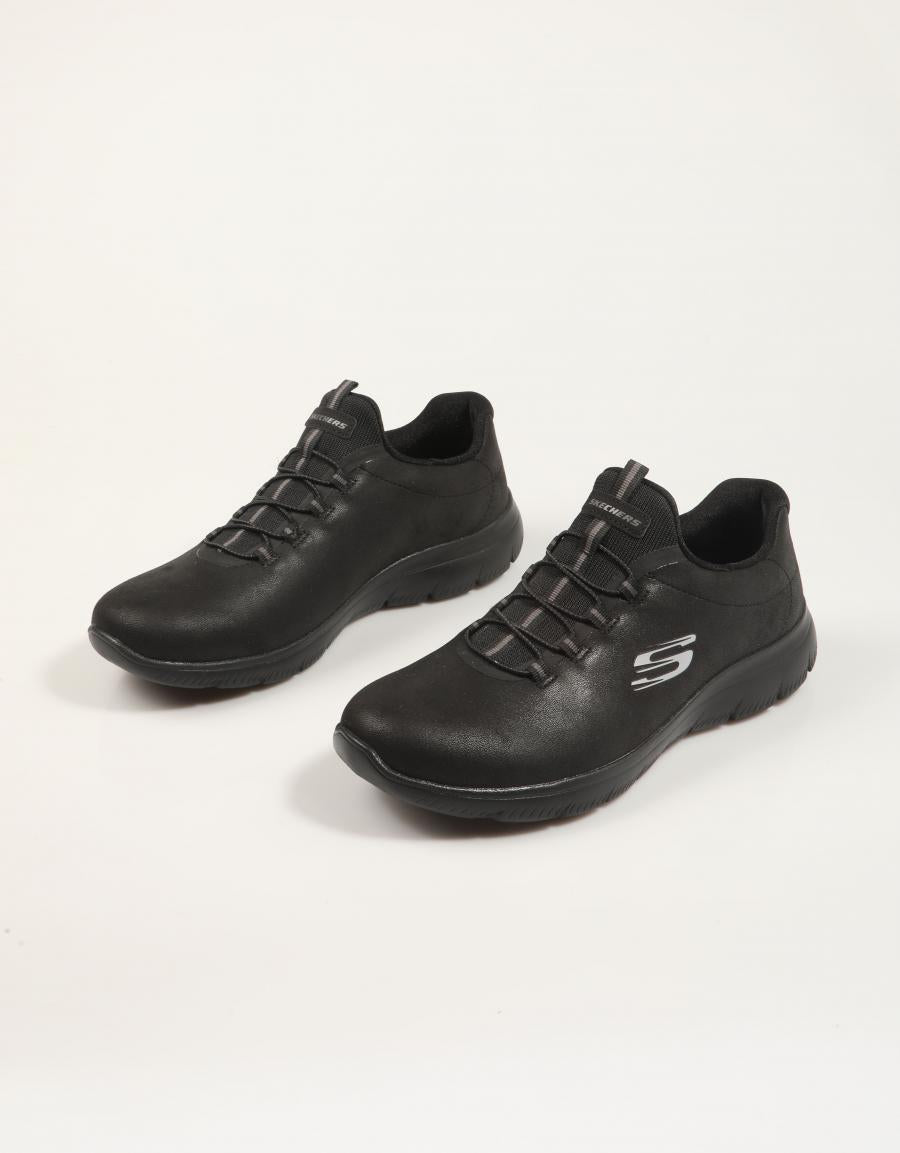 ZAPATILLAS SKECHERS SUMMITS ITZ BAZIK en color Negro