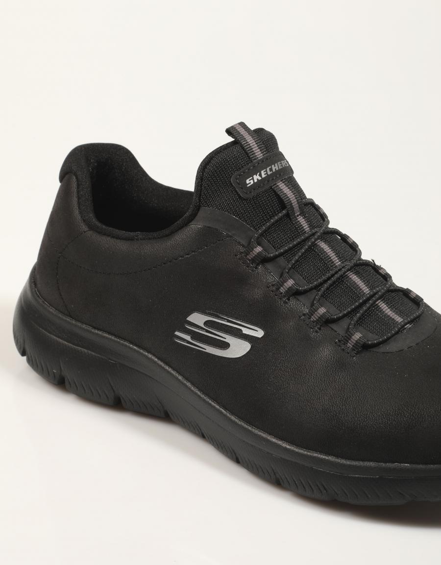 ZAPATILLAS SKECHERS SUMMITS ITZ BAZIK en color Negro