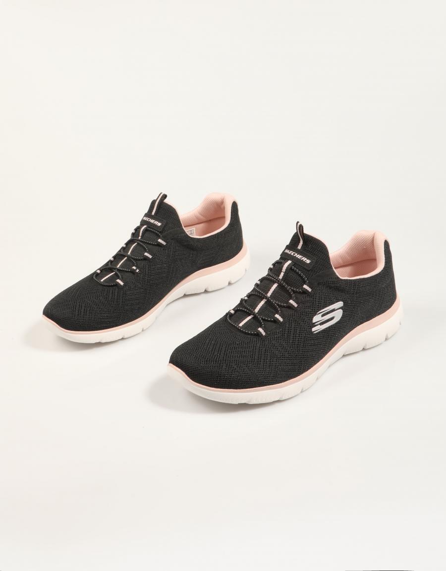 ZAPATILLAS SKECHERS SUMMITS ARTISTRY CHIC en color Negro