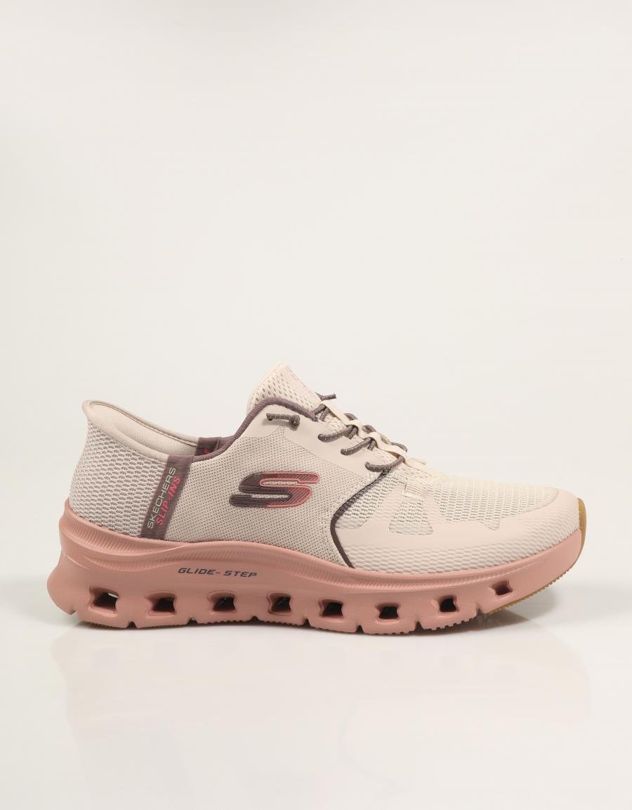 ZAPATILLAS SKECHERS SLIP INS GLIDE STEP en color Beige
