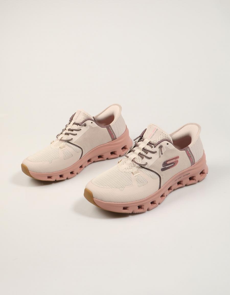 ZAPATILLAS SKECHERS SLIP INS GLIDE STEP en color Beige