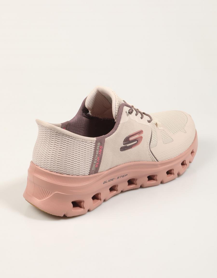 ZAPATILLAS SKECHERS SLIP INS GLIDE STEP en color Beige