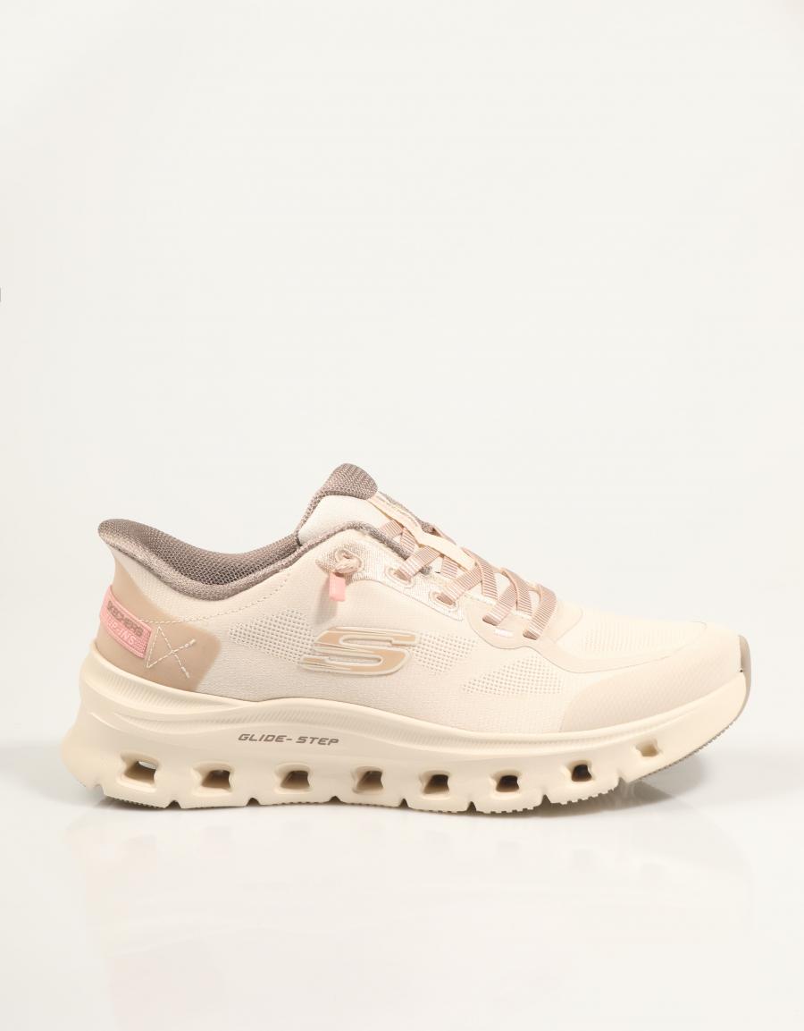 ZAPATILLAS SKECHERS GLIDE STEP PRO PURE MOTION en color Beige