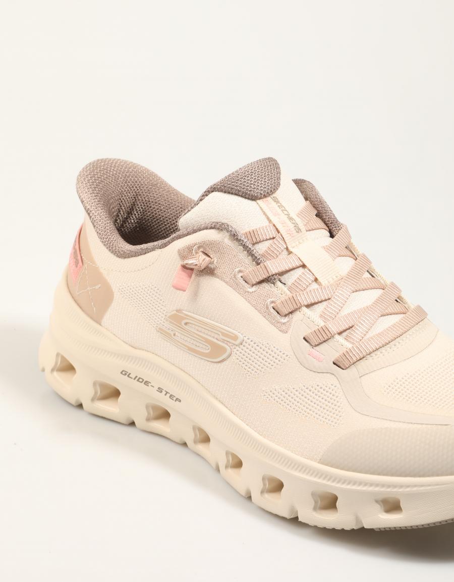 ZAPATILLAS SKECHERS GLIDE STEP PRO PURE MOTION en color Beige