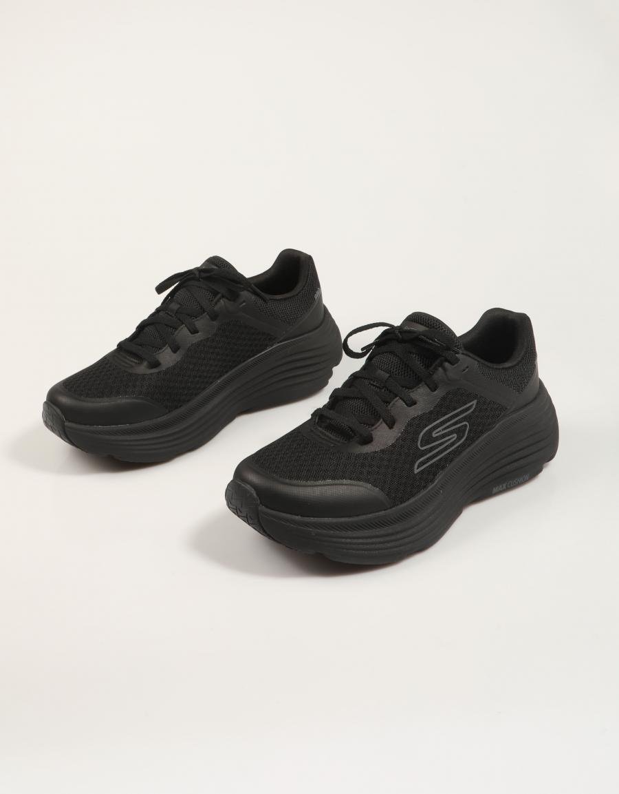 ZAPATILLAS SKECHERS MAX CUSHIONING ENDEAVOUR en color Negro