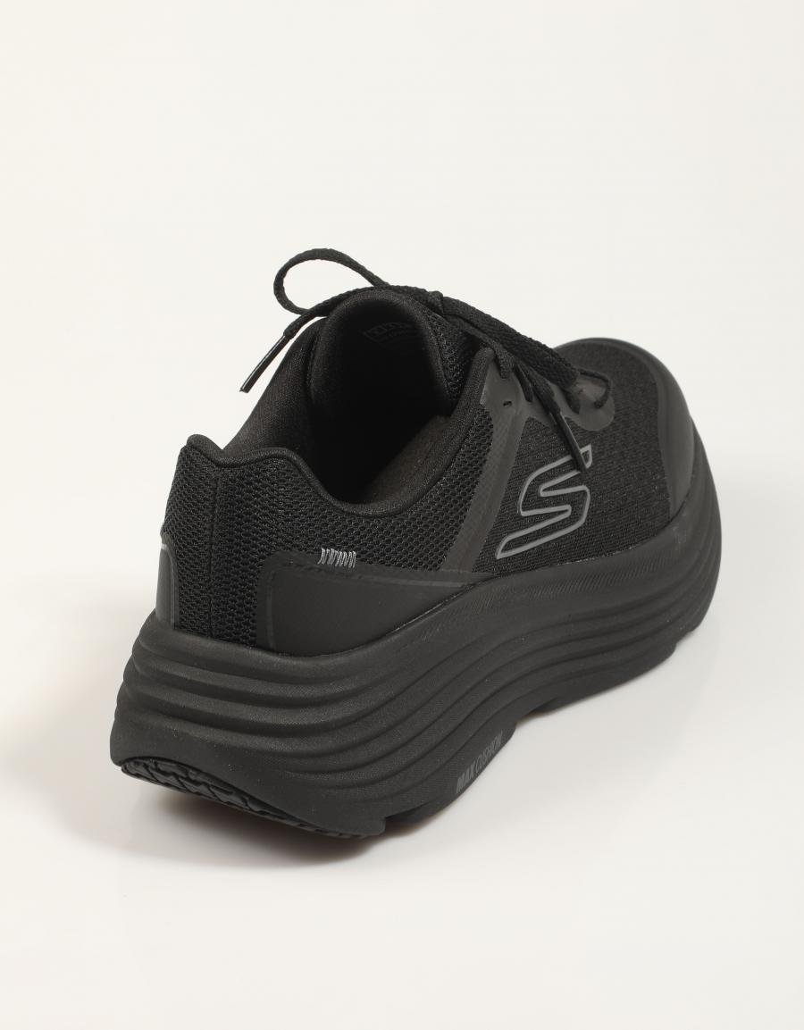 ZAPATILLAS SKECHERS MAX CUSHIONING ENDEAVOUR en color Negro