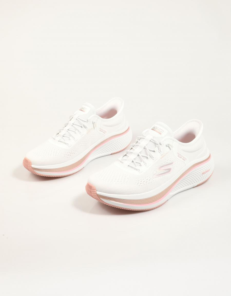 ZAPATILLAS SKECHERS SLIP INS GO RUN ELEVATE en color Blanco