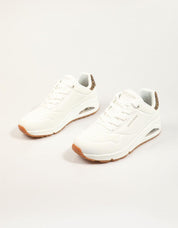 ZAPATILLAS SKECHERS UNO JUNGLE NITE en color Blanco