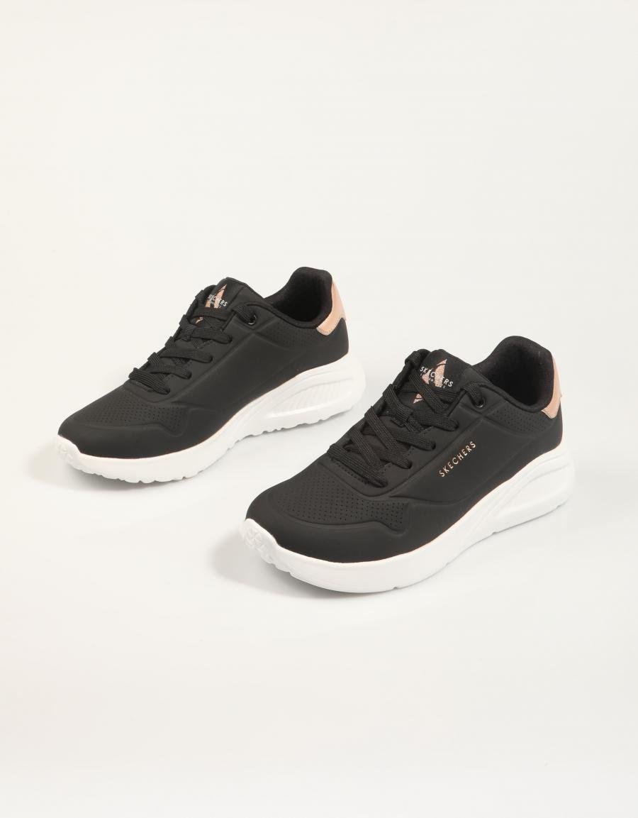 ZAPATILLAS SKECHERS UNO LITE en color Negro