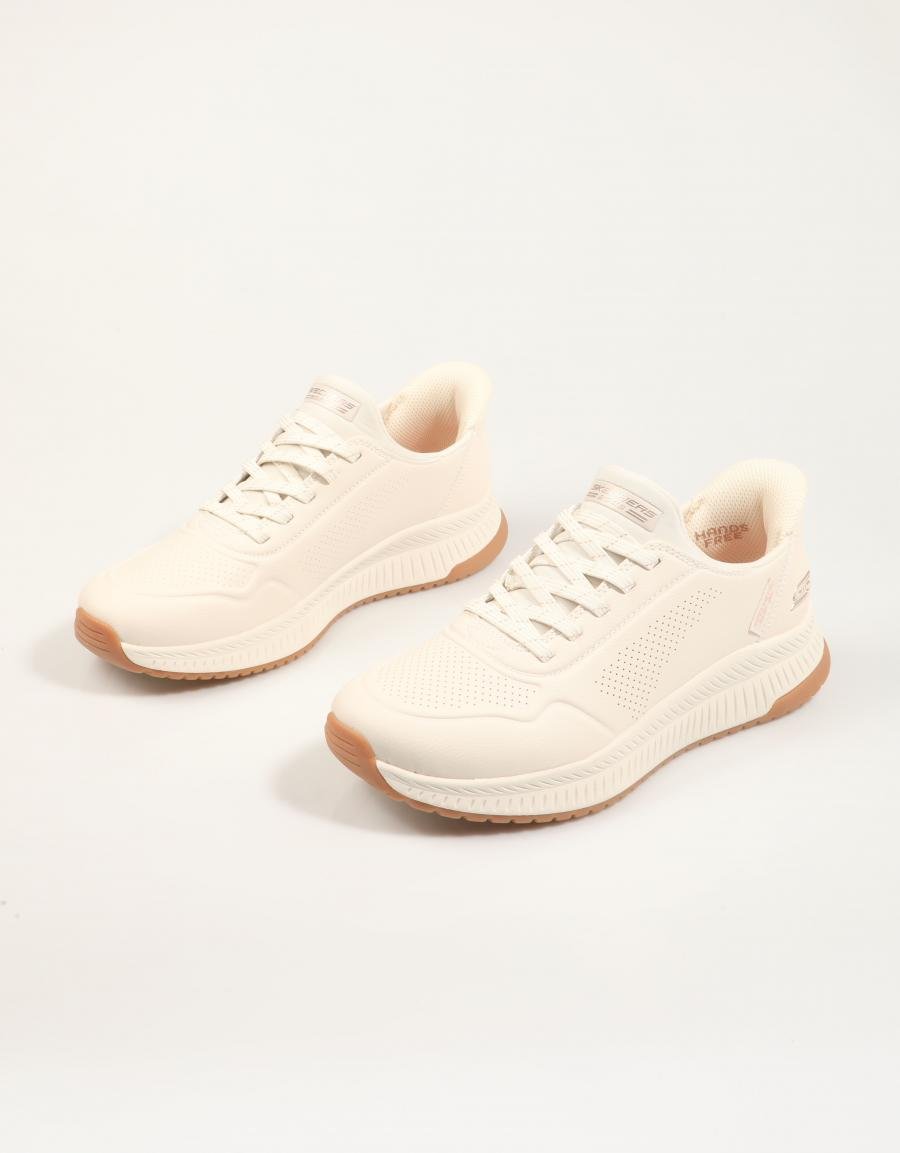 ZAPATILLAS SKECHERS BOBS SQUAD 4 KEY LOOK en color Blanco