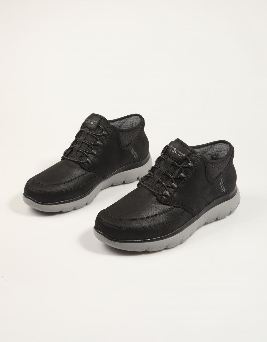 BOTINES SKECHERS SUMMITS SIEGUL en color Negro
