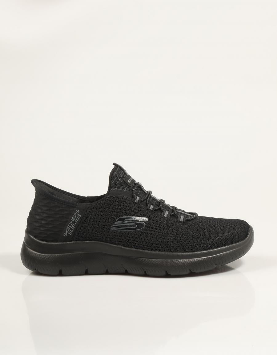 ZAPATILLAS SKECHERS SLIP INS SUMMITS HIGH RANGE en color Negro