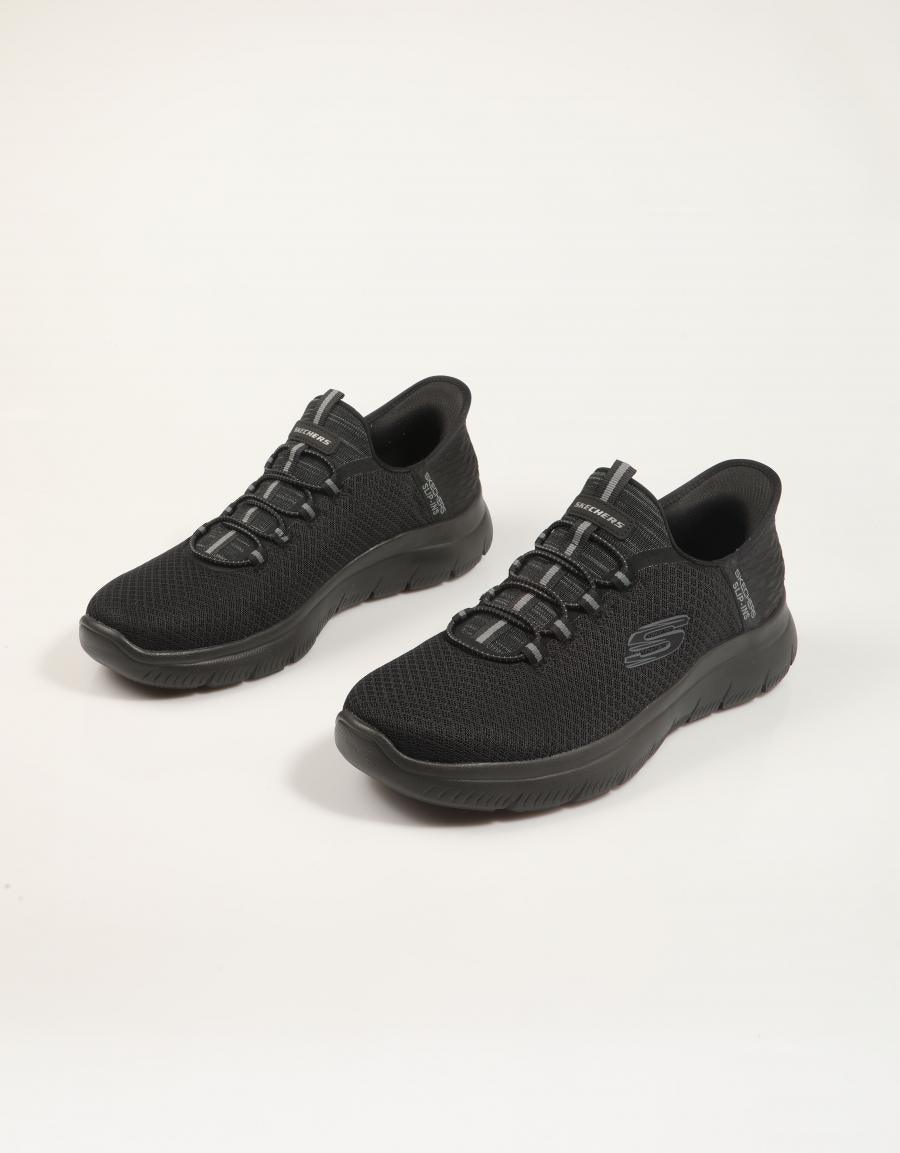 ZAPATILLAS SKECHERS SLIP INS SUMMITS HIGH RANGE en color Negro
