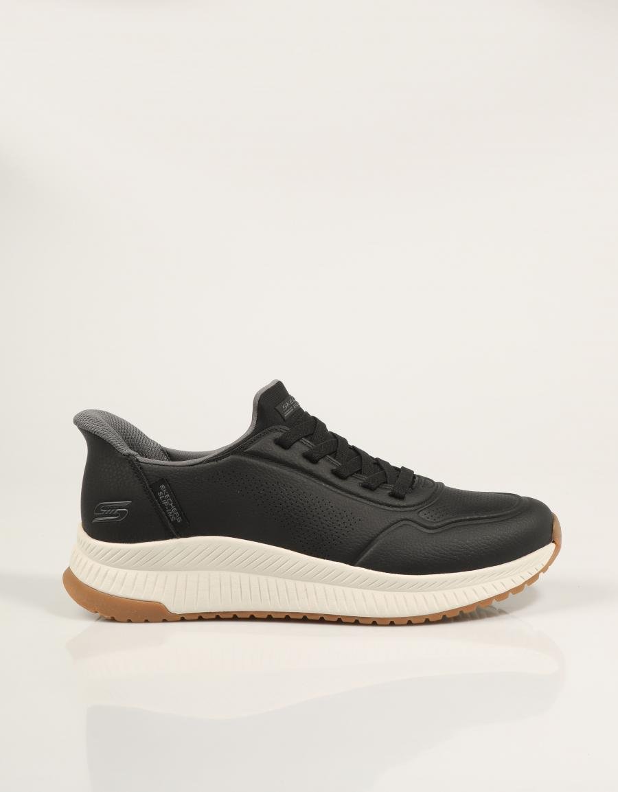 ZAPATILLAS SKECHERS SLIP INS BOBS SPORT SQUAD en color Negro