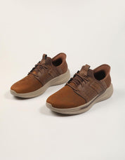 ZAPATILLAS SKECHERS SLIP INS R F SLADE ZACHARY en color Marron