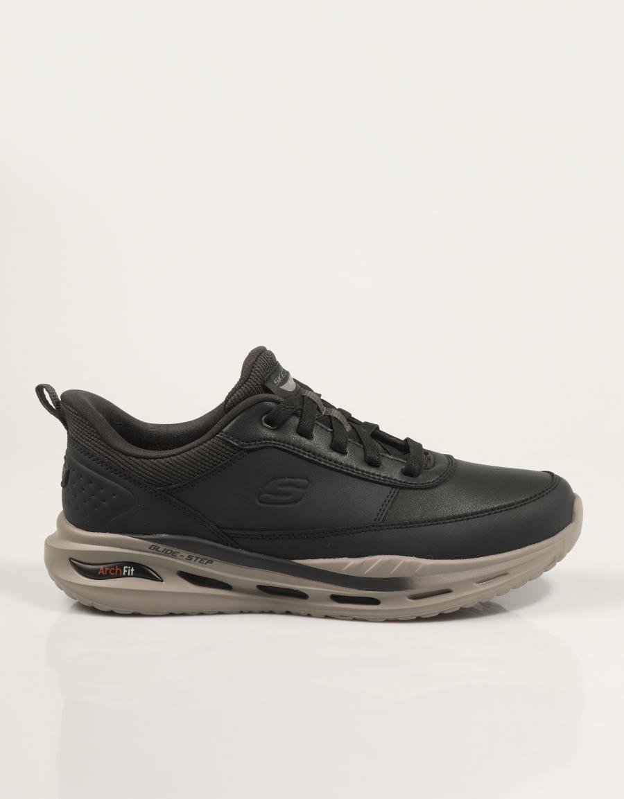 ZAPATILLAS SKECHERS SLIP INS ARCH FIT ORVAN en color Negro