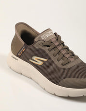 ZAPATILLAS SKECHERS SLIP INS GO WALK FLEX en color Marron