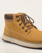 BOTINES SKECHERS RELAXED FIT GARLAN DENO en color Amarillo