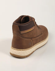 BOTINES SKECHERS RELAXED FIT GARLAN DENO en color Marron