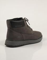 BOTINES SKECHERS RELAXED FIT GARLAN DENO en color Gris