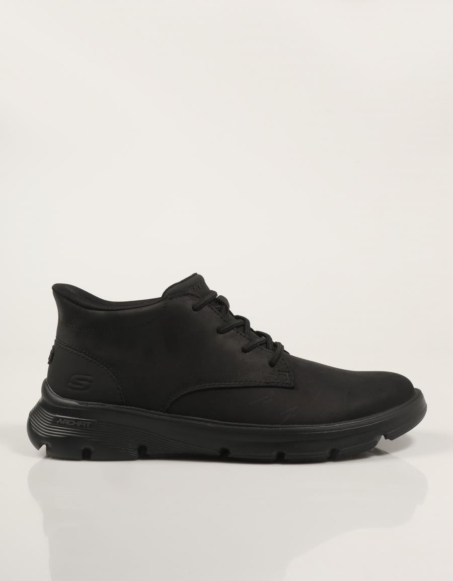 BOTINES SKECHERS ARCH FIT GARZA en color Negro