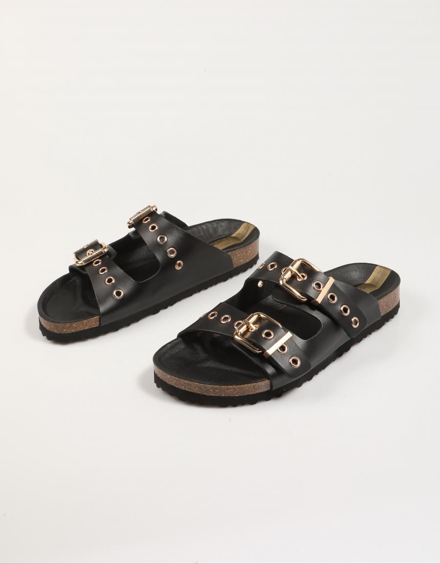 SANDALIAS TAKE ME ROS 2503 C001 en color Negro