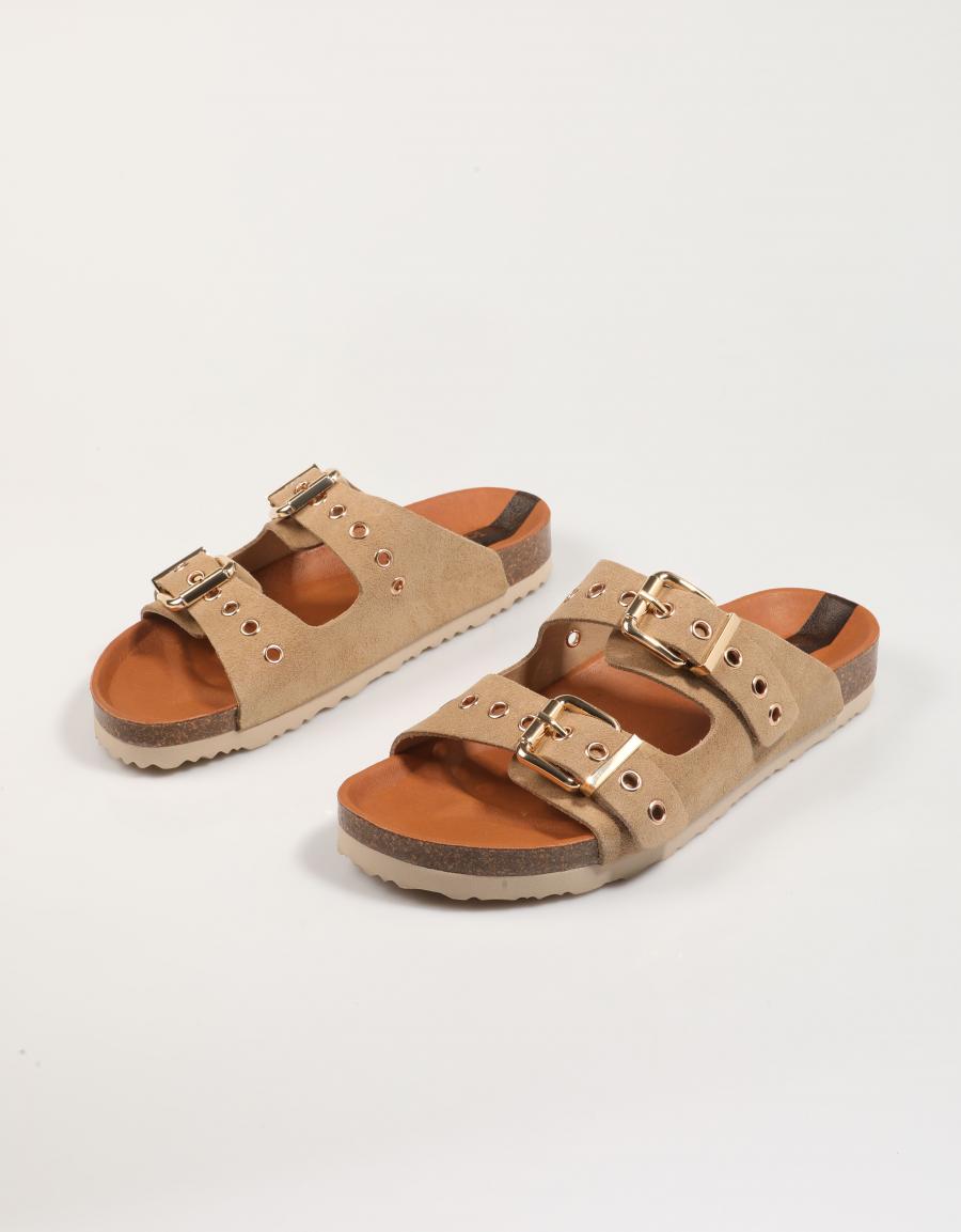 SANDALIAS TAKE ME ROS 2503 en color Taupe