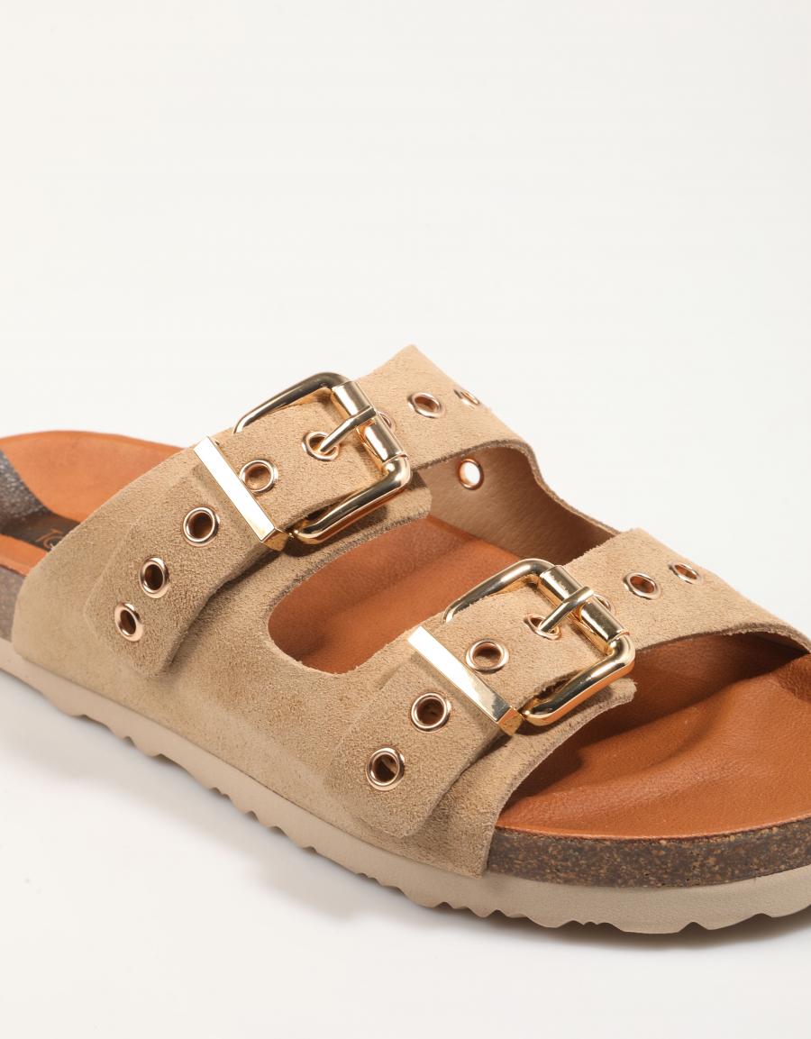 SANDALIAS TAKE ME ROS 2503 en color Taupe